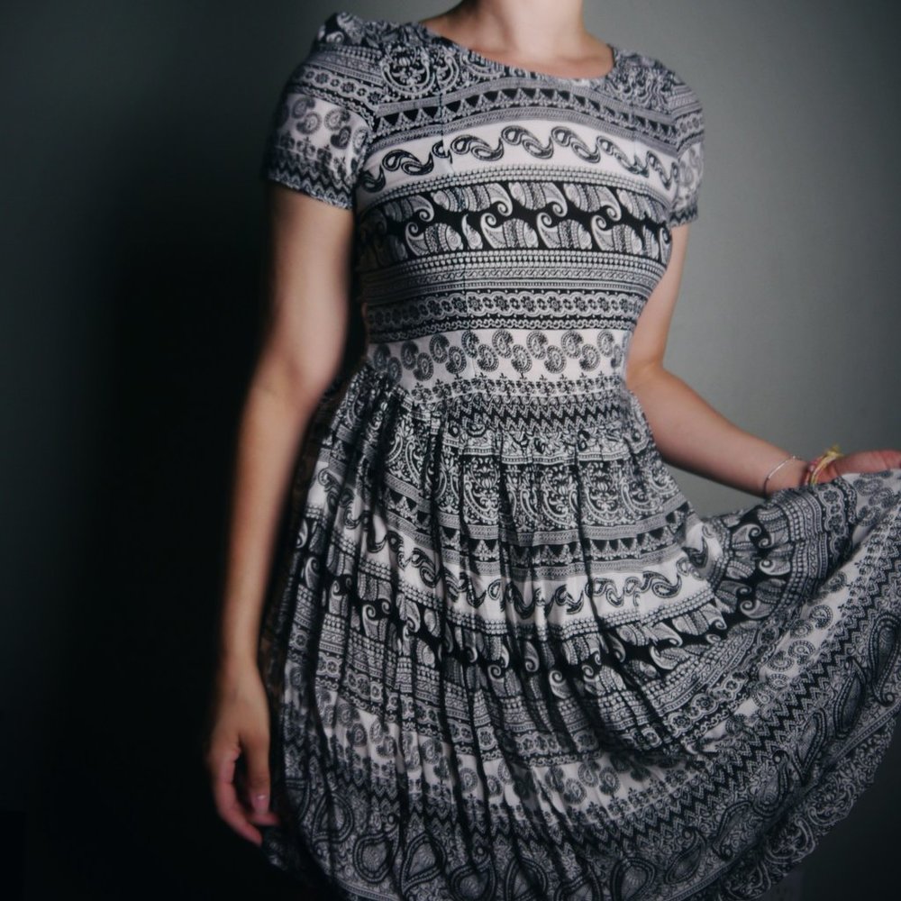 Casual Juniors' BOHO Tank Dress  | Size M